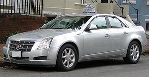 2008-2009 Cadillac CTS photographed in Washing...