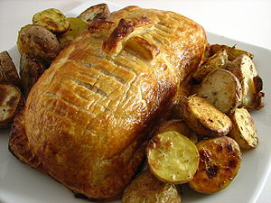 English: Beef Wellington.