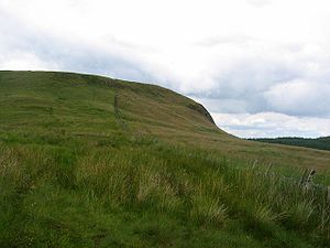 Duncolm. The Kilpatrick hills are made of gent...