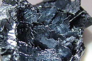 Iodine crystals