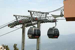 The Gondola ride at Lake Tahoe, South Lake Tah...