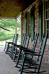Rocking Chairs at Historic Poole Forge