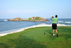 Golf Green Island