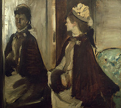 [ D ] Edgar Degas - Madame Jeantaud in the mir...