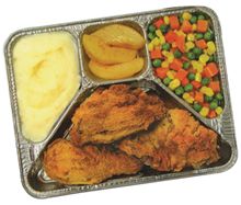 A typical TV Dinner.