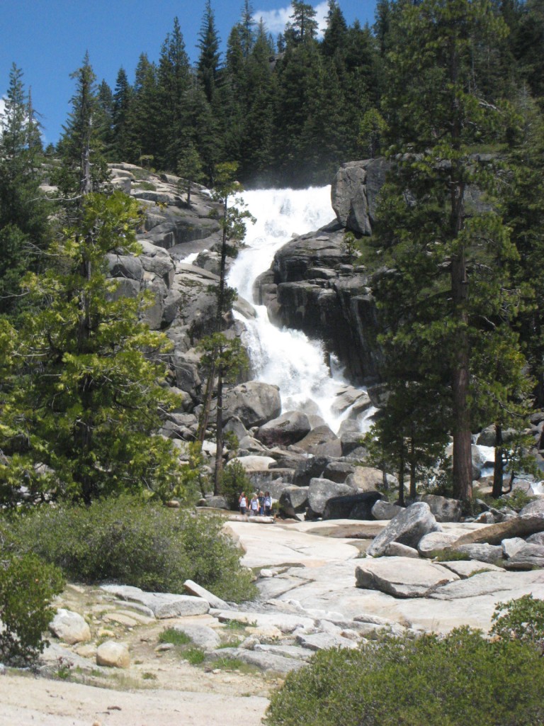 Bassi Falls in the High Sierra